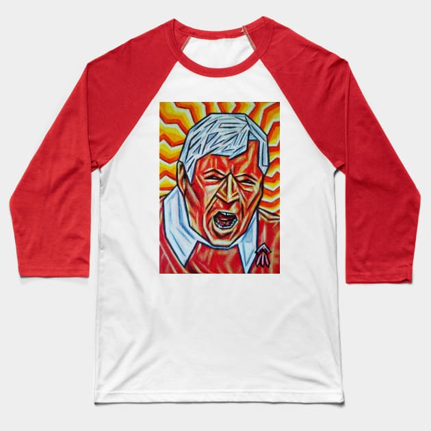 Bobby Knight Baseball T-Shirt by PopCubism
